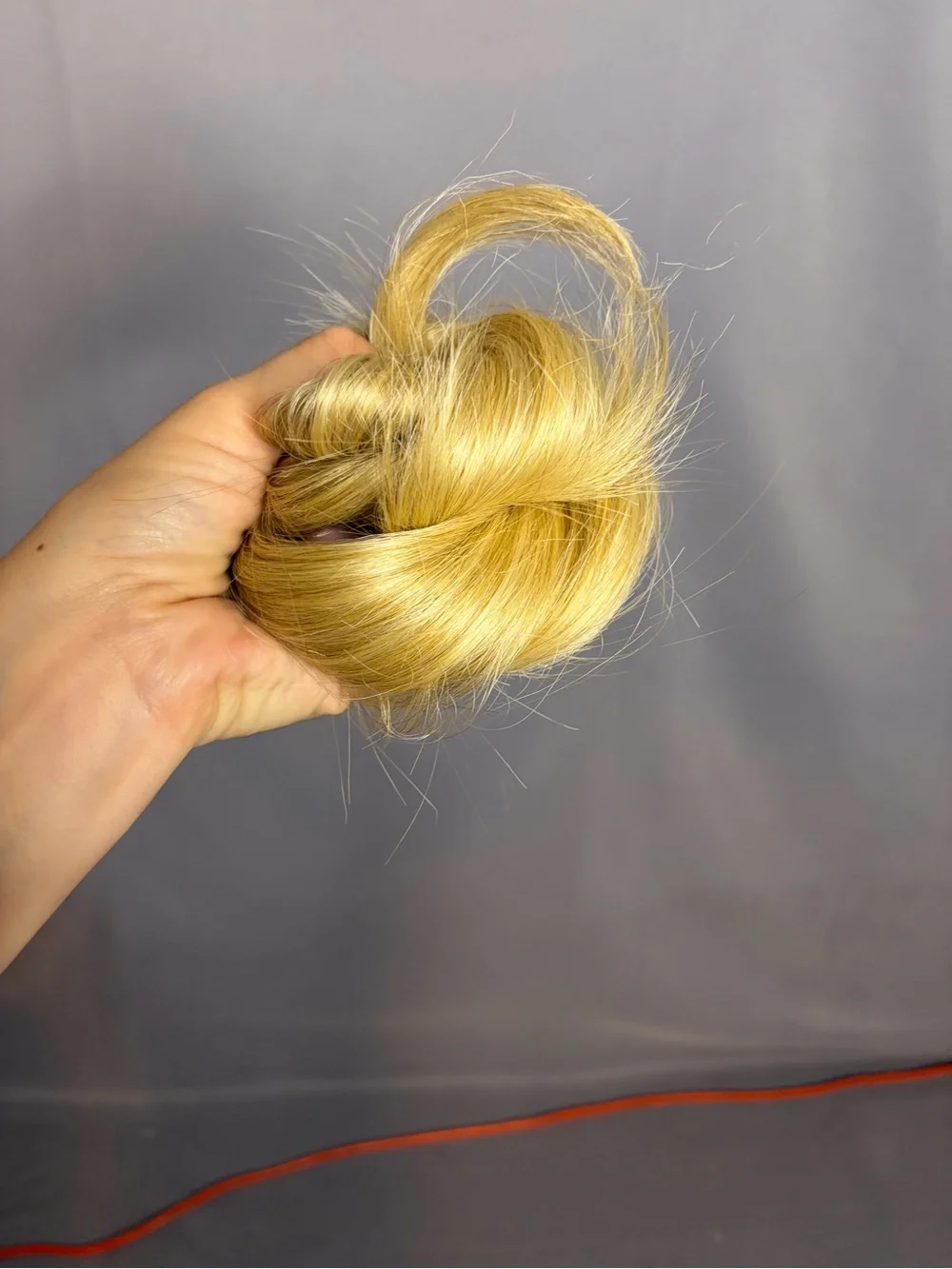 Honey Blonde wrap around Hair Extension - Natural Blonde